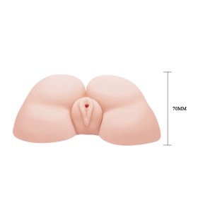 Realistična vagina i anus sa vibracijom  BM 9173-12